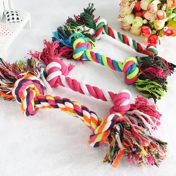 Dog Toy Cotton Rope Knot 1