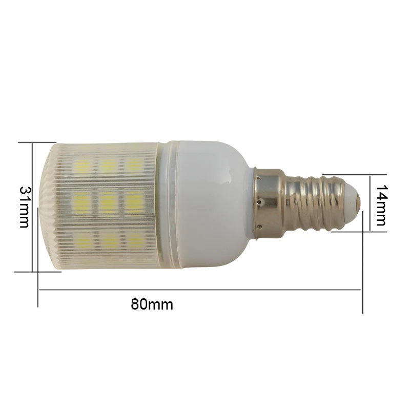 Ampolletas 미니 LED 콘 라이트 E14 12V 24V 36V 4W 캔들 스포트라이트 가정용 실내 침실 램프 12 24V 슈퍼 스트립 쉘 전구