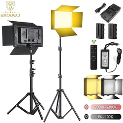 LED Photo Studio Light For Youbute Game Live Video Lighting On Camera Portable Video Recording 50W Photography Panel Lamp F550