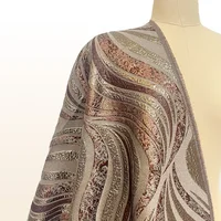 1pc Fabric 4.57meter French Lace Fabrics 5 Yards Tulle Lace Embroidery Fabrics With Sequins 2025 Latest African Lace For Nigeria 4