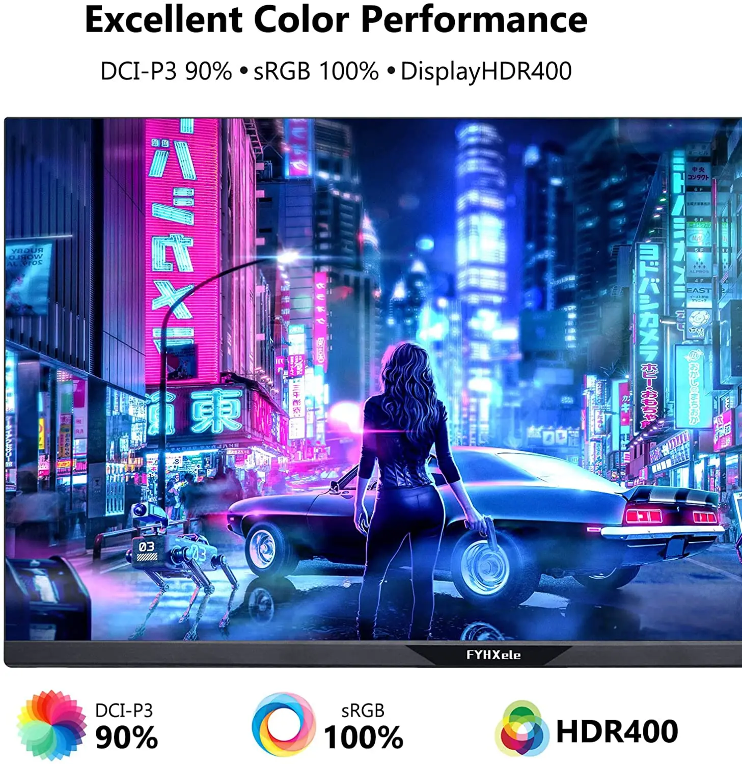 FYHXele 23.8インチ LEDモニター Amazon.co.jp: FYHXele モニター 23.8インチ 1080P 180Hz