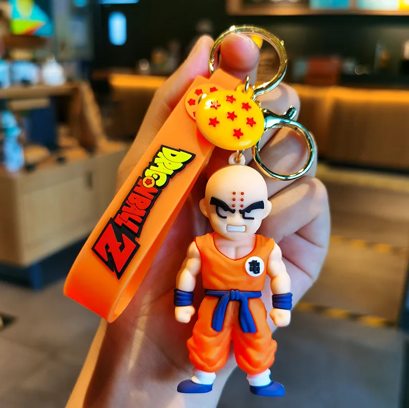 Anime dragon ball z son goku kakarotto vegeta super saiyan dos desenhos  animados chaveiro boneca chaveiro saco chaveiro carro acessórios presentes  brinquedos - AliExpress