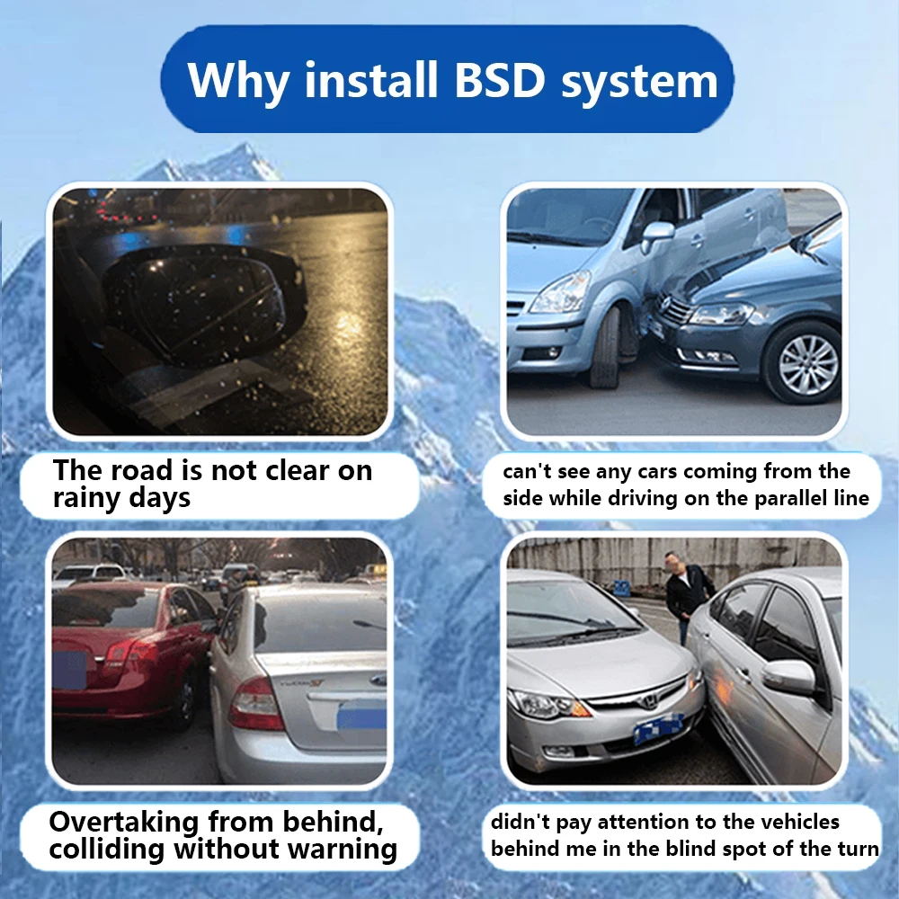 【新品未開封】Blind Spot BLIND SPOT IV Ai Intelligent Bsd Camera for Vehicle Blind Spot Detection
