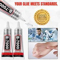 กาวใส LOOLIFL B-7000 25 มล. + อุปกรณ์ตกแต่งเล็บด้วยเพชร - กาวปลายแหลมสำหรับงาน DIY ทำเล็บ ตกแต่งเครื่องประดับ และซ่อมแซมงานฝีมือ 4