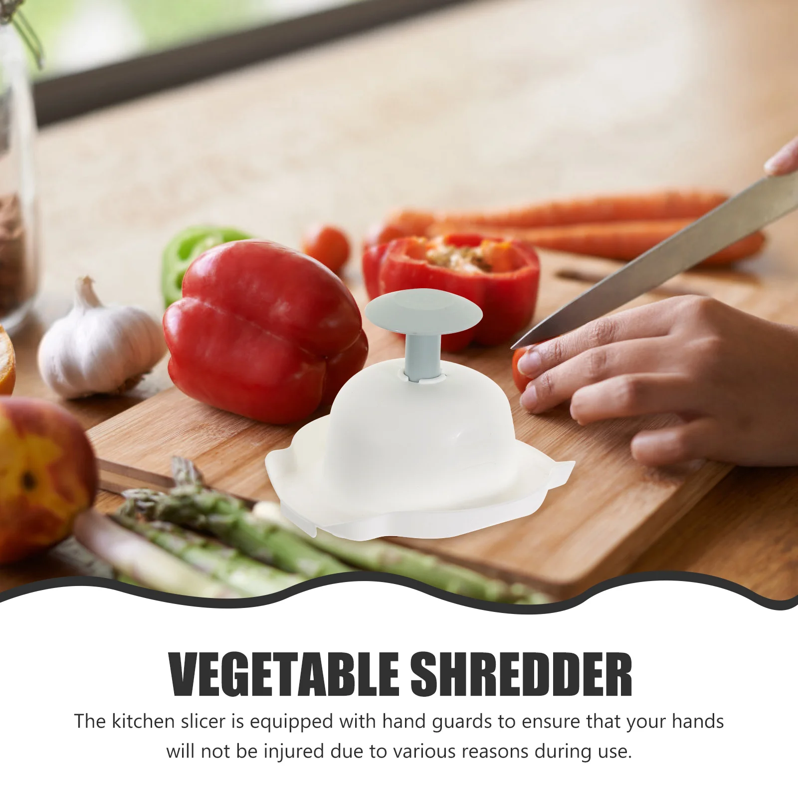 Multifunctional Finger Guards For Vegetable Slicing Holder Grating Kitchen Gadget Utensil Fruit Tool Safe Random Color
