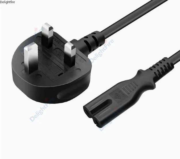 G타입 플러그 영국 전원 공급 코드 1.5m 5m IEC320 C7 8자형 영국 AC 전원 연장 케이블 (HP, Dell 노트북, LG TV용)