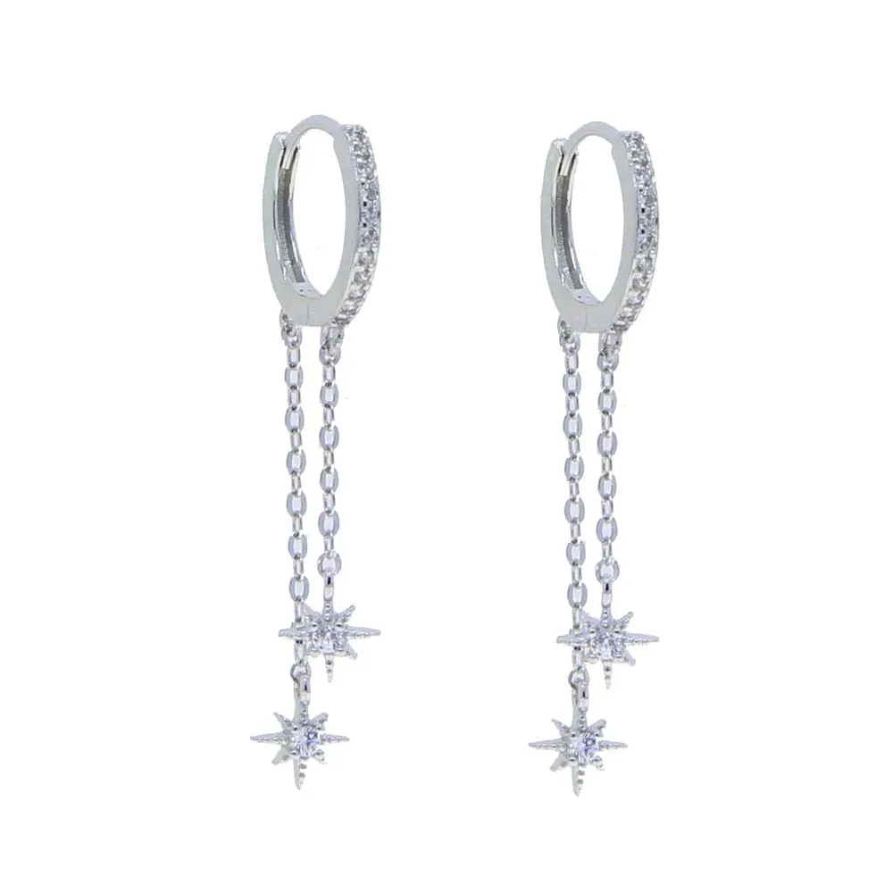 2024AW 最新 シルバー 完売品 SINGLE TIN MOON STUD