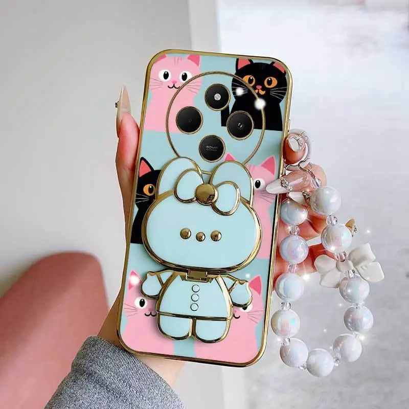 3-Piece Romantic Love Phone Case Set with Lanyard and Stand