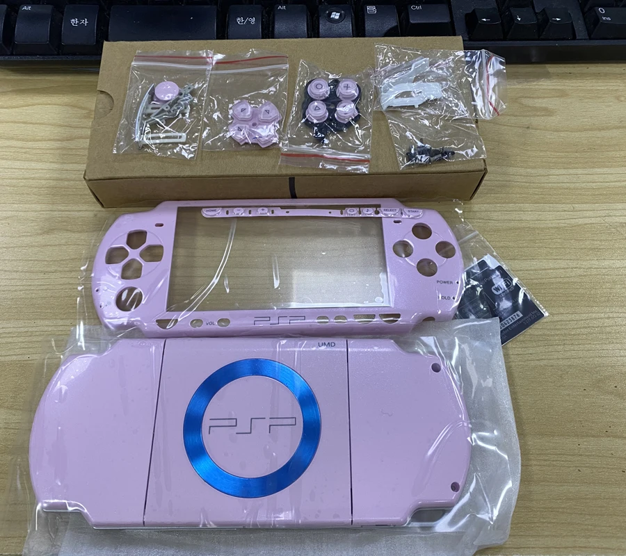 Free Shipping for PSP2000 Slim PSP 2006 Console Full Housing Case Faceplate with Buttons Screw Set _ - AliExpress Mobile