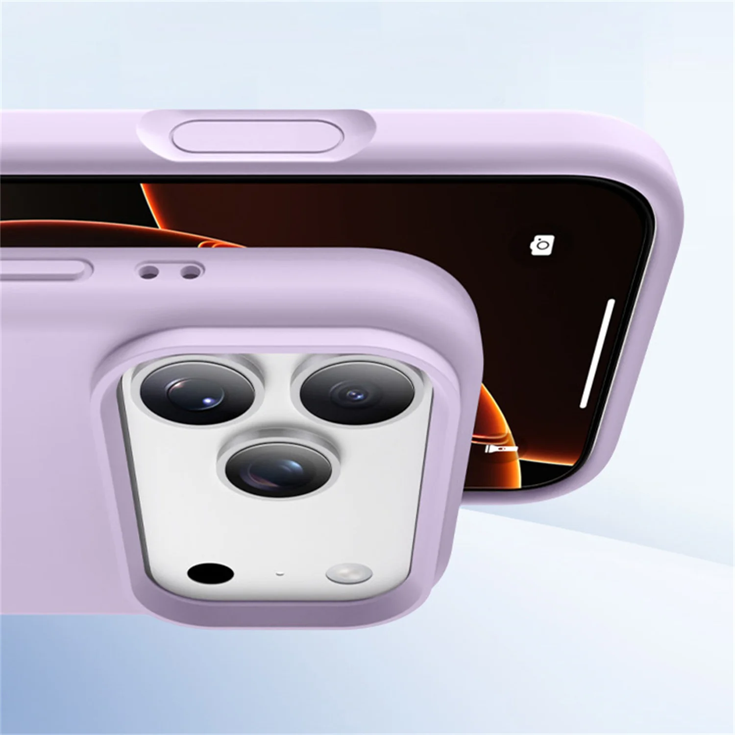 Premium Liquid Silicone Phone Case - High Quality, Soft, Original TPU Design
