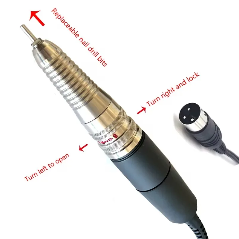 35000RPM Nail Drill Pen G5 Handpiece For Marathon STRONG 210 Control Box Electric Manicure Machine Nails Drill Handle Tool 4
