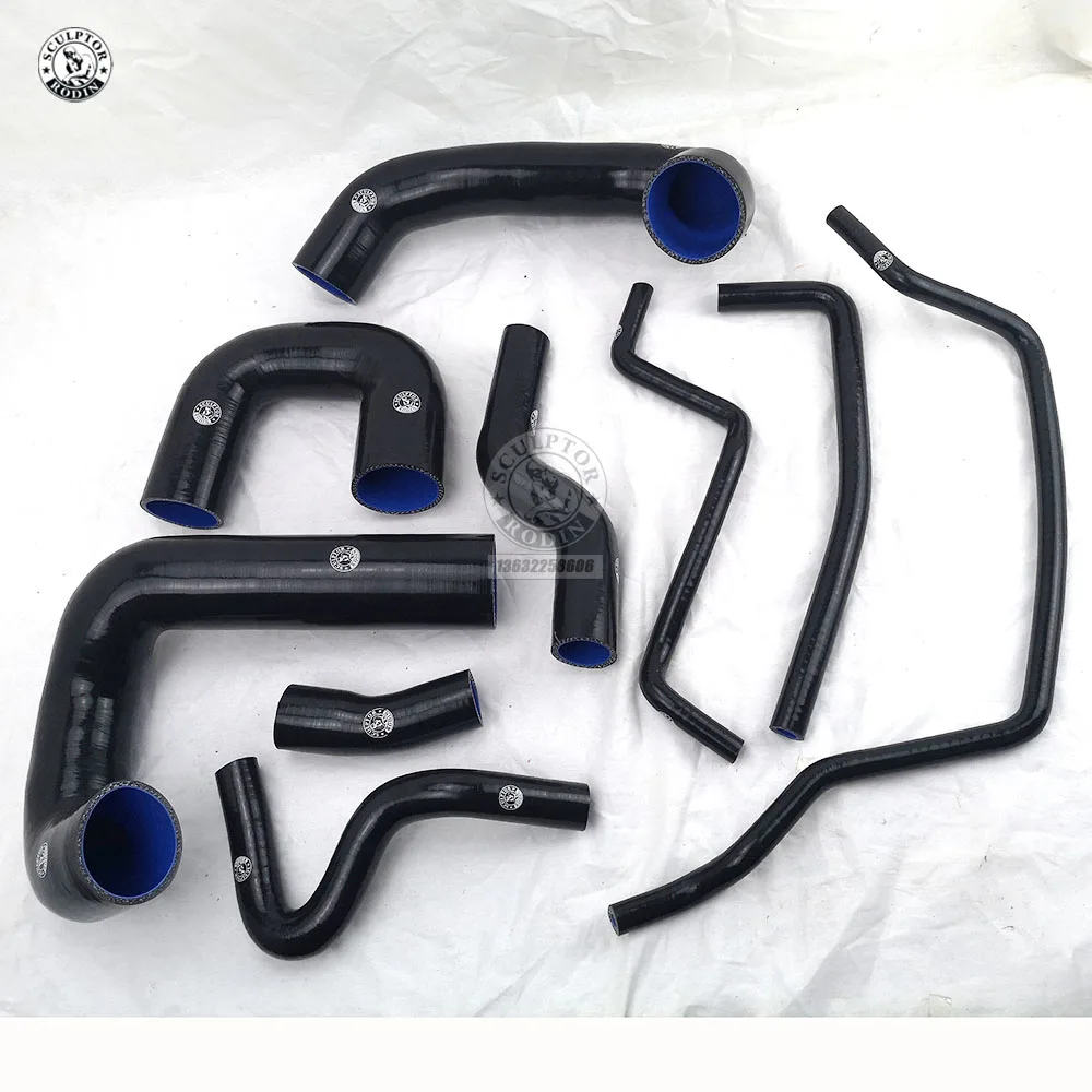 

Silicone Boost Turbo Hose Kit for SAAB 93 03-07 (9Pcs) Red/Blue/Black