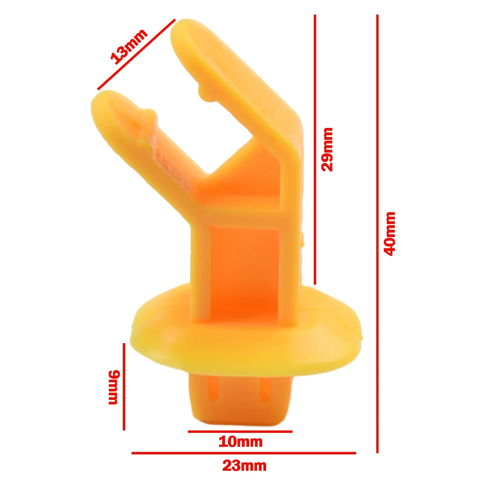 

Clips Rod Clip Prop Rod Clip Yellow Nylon 5x CV6Z-16828-A Direct Replacement For Ford Focus Holder Hood-Support