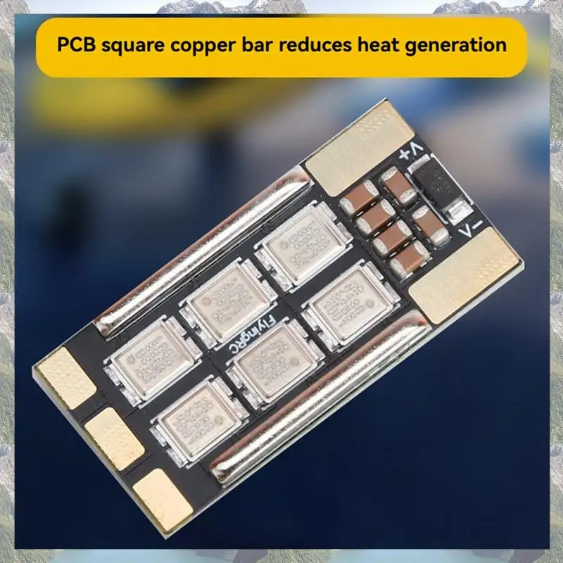 Flyingrac AM32 ESC V2.5 75A Transient Current 3-6S 7-26V Elektronikmodul 32-Bit-Hauptsteuerung für Drohne RC-Modellflugzeuge – Detail 4
