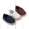 Baby Slip-on Prewalking Shoes for Toddler Boys 3 to 6 Month First Step Shoes Soft PU and Cotton Baby Walking Shoes 3