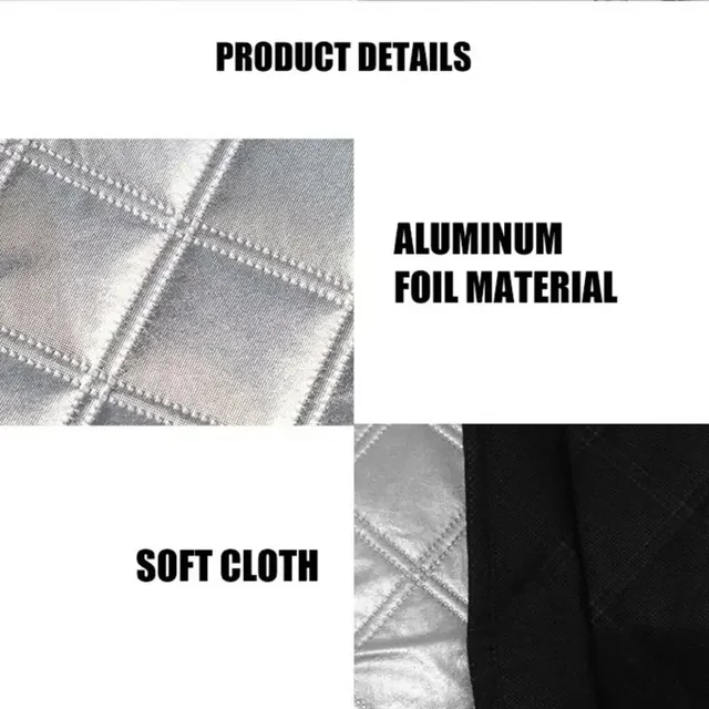 Magnetic Car Front Windshield Cover Automobile Sunshade Covers Winter Ice Frost Guards Sun Shade Protectors Waterproof Car Cover - Image 2