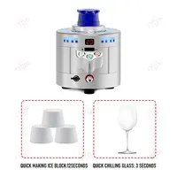 ITOP GF-3 Dry Ice Maker Glass Froster Glass Chiller Glass Freezer Dry ice Forming Machine Using Liquid Titanium Carbon Dioxide 2