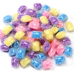 100-Pack Long-Lasting Fragrant Laundry Detergent Capsules - Multicolor