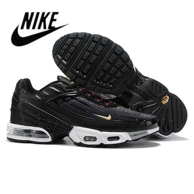 New Arrival Nike Air Max Plus TN 3 Classic Arrival Men Women Black White  Breathable Running Shoes 36-45 - AliExpress