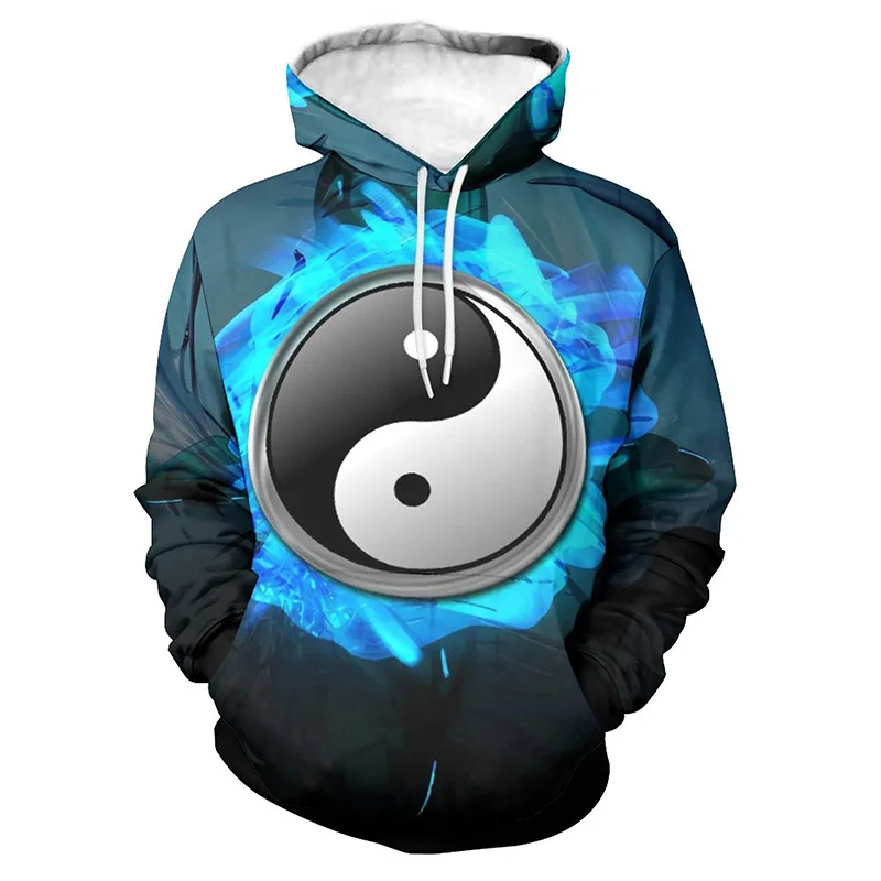 

Yin Yang Eight Trigrams Gossip 3D Print Men Women Hoodies Streetwear Boys Girls Fashion Sweatshirt Clothes Oversize Jackets