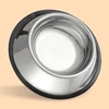 Stainless Steel Pet Dog Bowl Stainless Steel Feeder Skidproof Anti-ant Shape Cat Dog Bowls Food Accessories Pet Supplies 6 Sizes 4