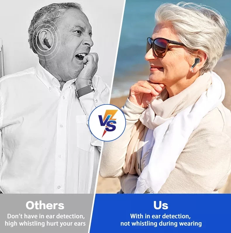 Hearings Digital Amplifier Ear Products Hearing Aid Rechargeable for Seniors