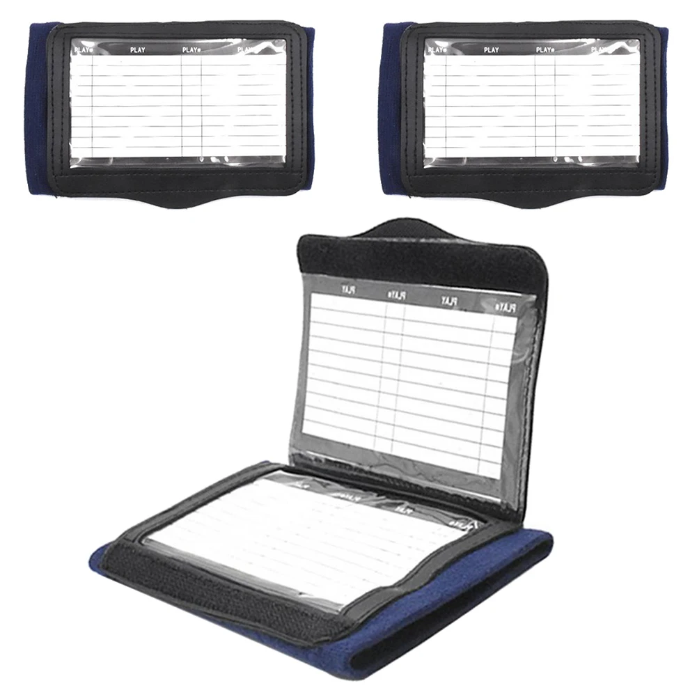 Wristband With Visual Strategy Board 6.7x4.3inch Trainer Strategy Board Kit Trainer Tool Clipboard For Football Training