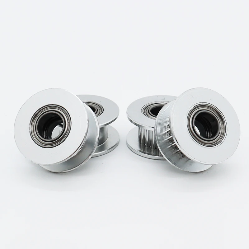 Timing Pulley 20Teeth 2GT Idler Bore 3/4/5/6/8mm With Bearing Belt Width 6/9/10/15mm GT2 20T 3D Printer Synchronou Idler