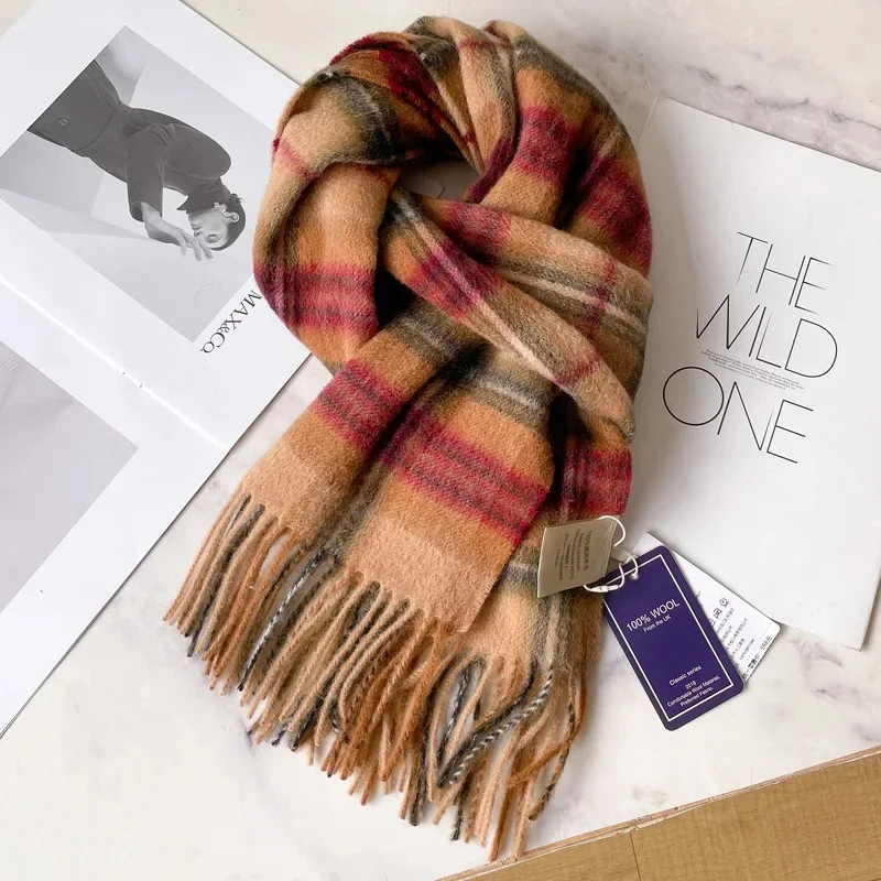 3 red camel plaid-no gift box