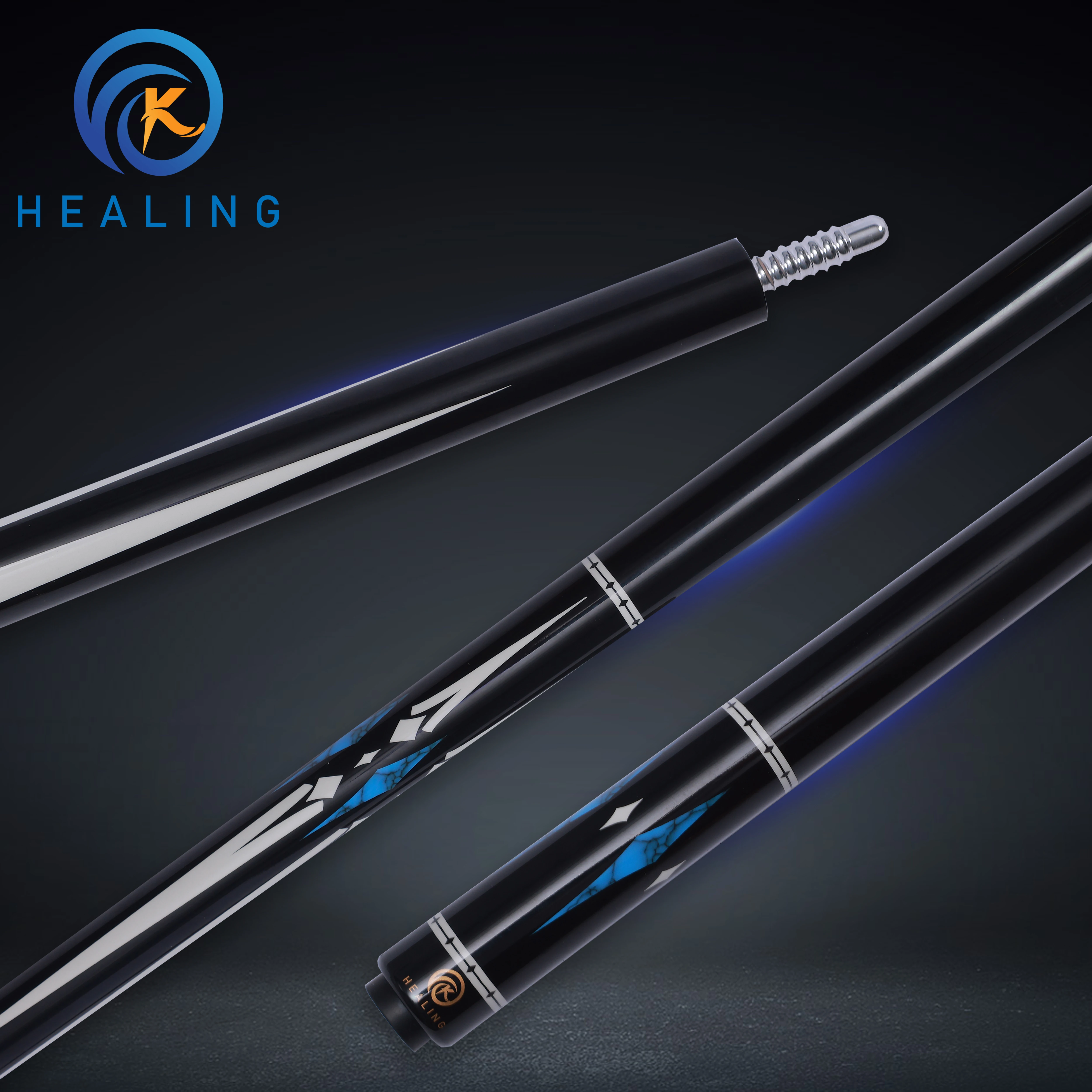 PigskinH Carbon Fiber Pool Cue 8 Layers 1/2 Play Cue USC and UHC