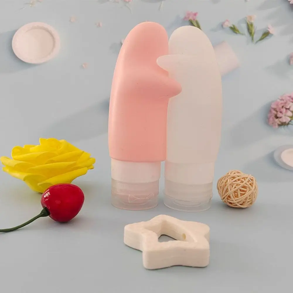 

Soft Cosmetic Container Portable Leak Proof Silicone Multifunction Container Refillable Cute Squeeze Bottles Travel