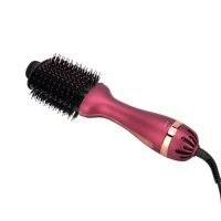 Factory Price 3-in-1 Professional Round Electric Hair Rotating Portable Hot Heat Air Comb Blow Salon Dryer Brush 1