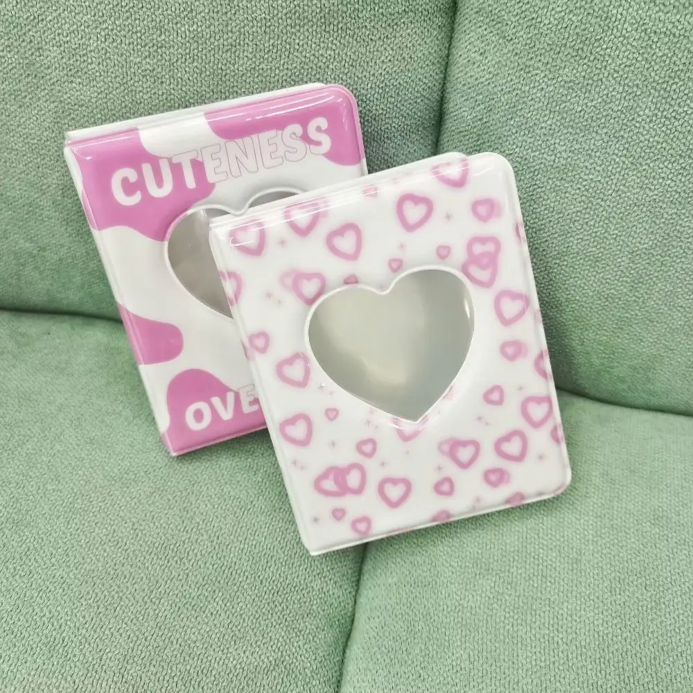 3-inch Hollow Love Photo Album Cartoon Chic Mini Card Album Star-chasing Photo Card Storage