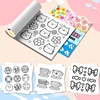 Puzzle Cartoon Flower Animation Drawing Book Creative Cartoon Coloring Book for Adults and Teenagers Stress Relieving Graffiti 3