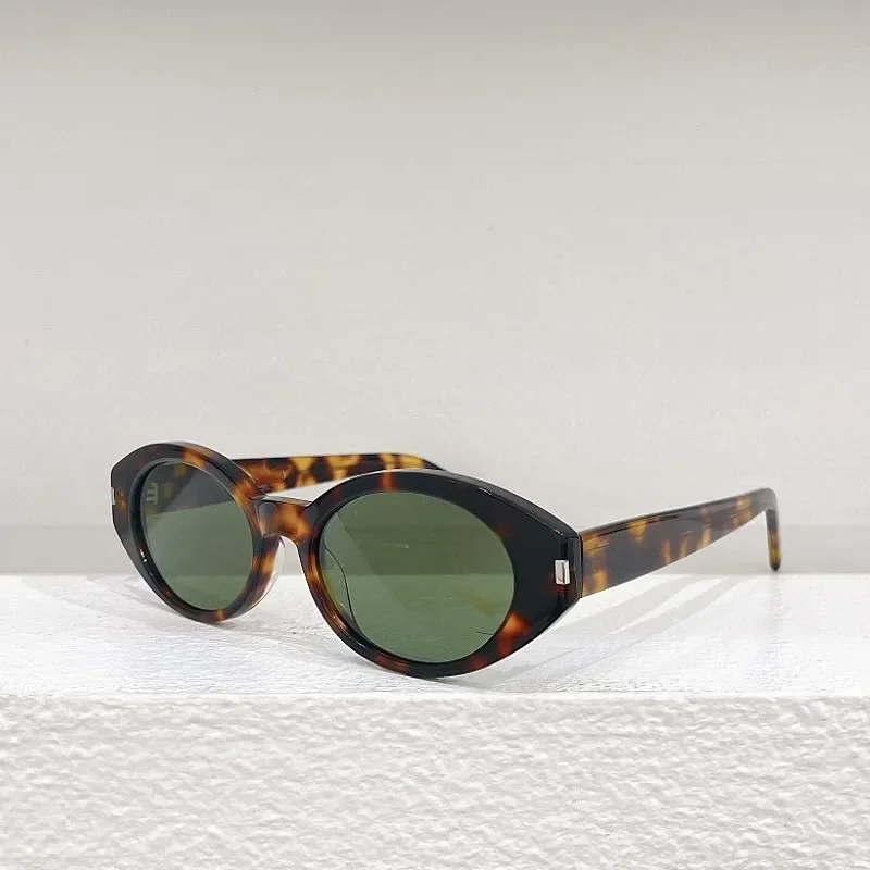 

2024 Fashion Acetate Summer Women's Sunglasses Durable Brand Design Luxury Brandist Vintage Cool Sunglasses Oculos De Sol SL567