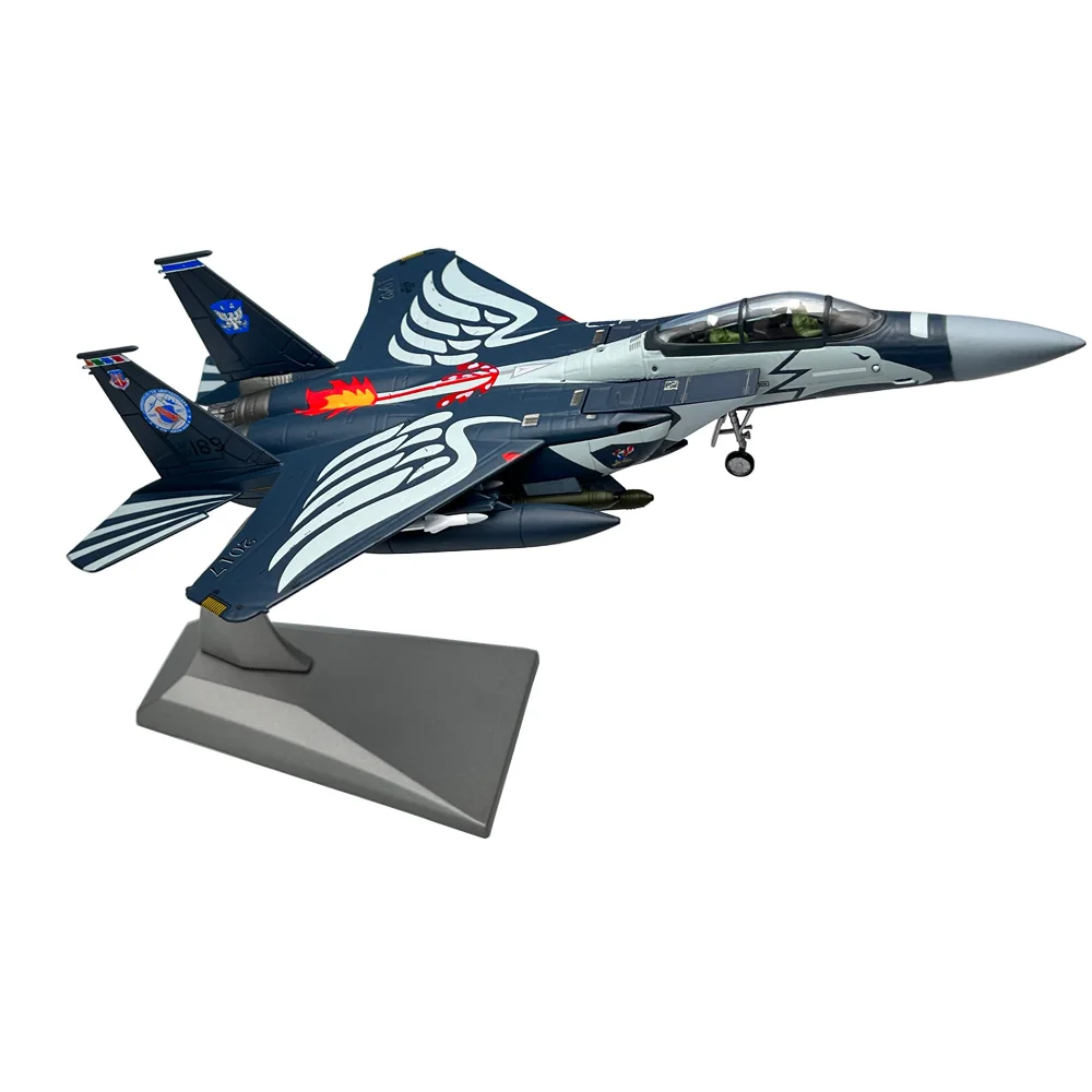 

1/100 Scale US McDonnell Douglas F15 F-15E Global Eagle Fighter Plane Airplane Diecast Metal Plane Aircraft Model Children Toy