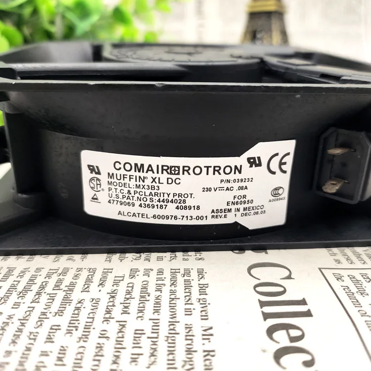 

MX2B3 AC 230V 0.18A 12CM 3LEAF COOLING FAN