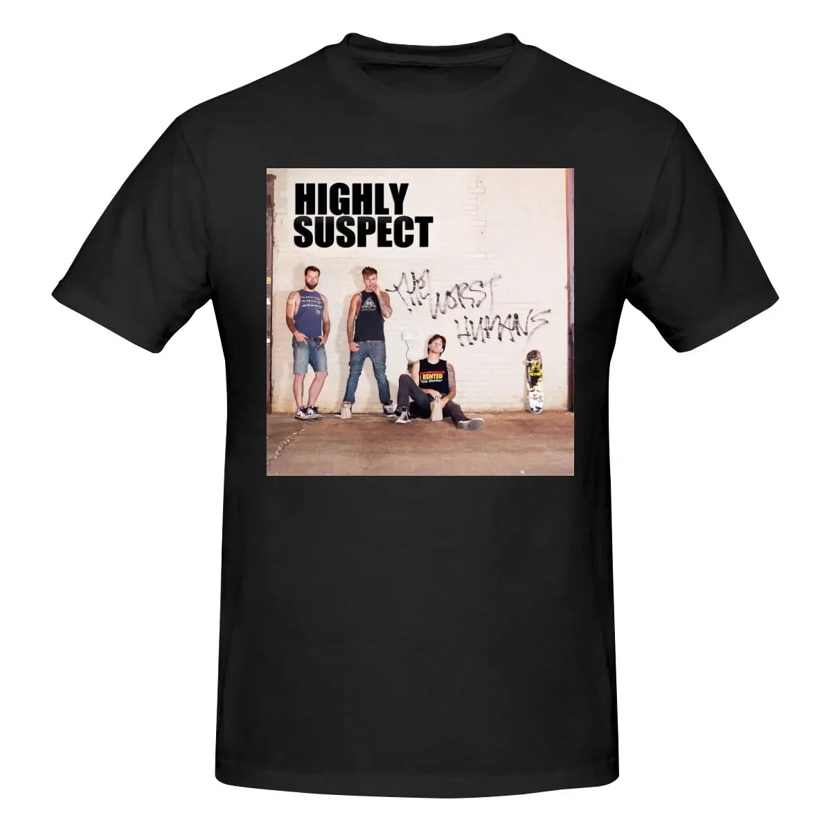 

Highly Suspect Men's Classic Unisex Cotton T-Shirt for Men & Women, Classic Tee