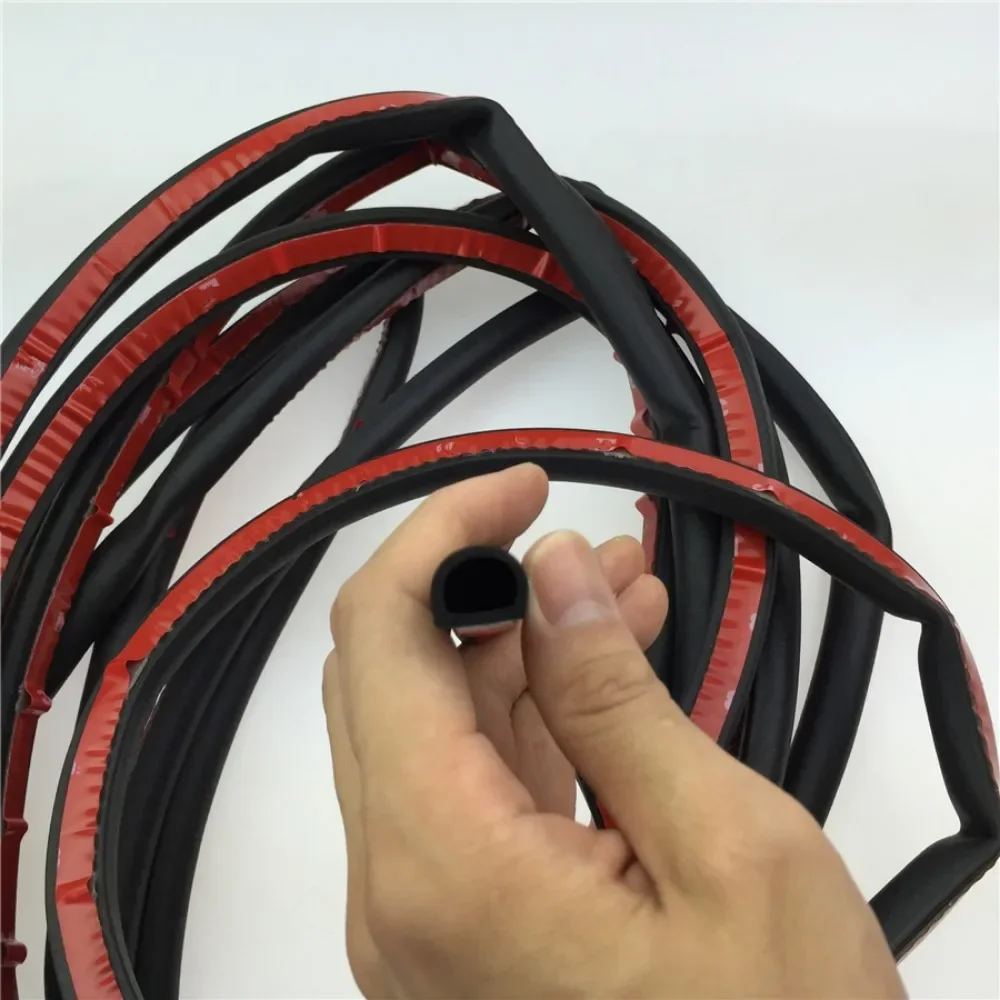 4 미터 400cm 자동차 소음 및 먼지 차단 스트립 접착 스트립 설치 12mm X14mm 포장 무료 배송