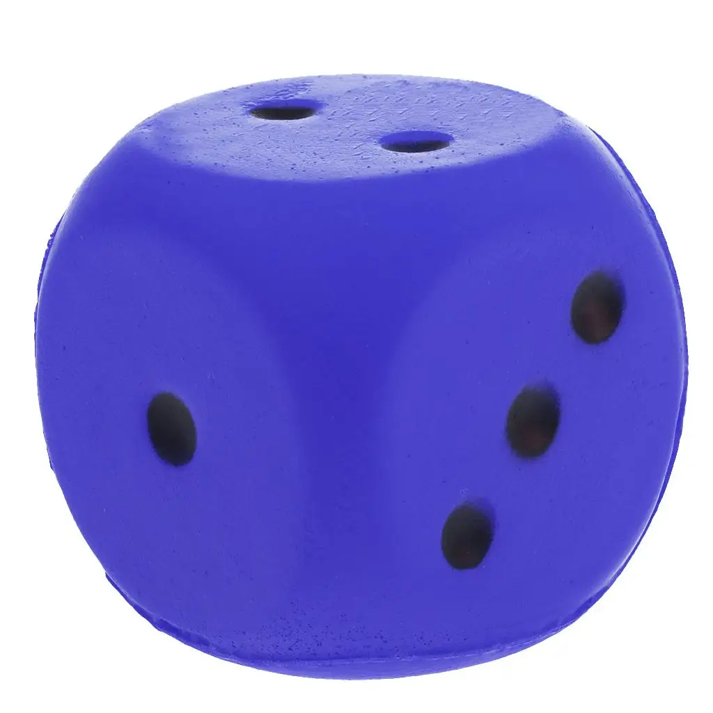 4CM / 6CM Sponge Dice Foam Dot Dice Children Playing for Kids Gilrs Boys Math Teaching Vent Toy Education Toy game dice dice set