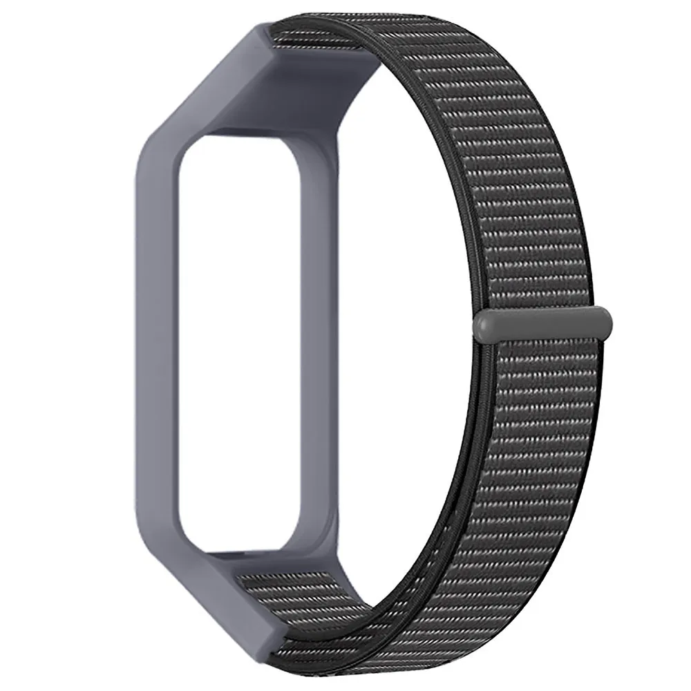 Nylon Loop Watchband with Protective Case for Smart Watches - Stylish Strap Accessory