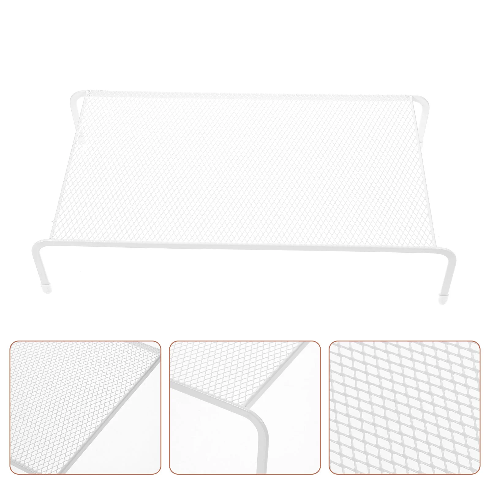 

Monitor Stand Single Layer Computer Heightening Stand Desktop Laptop Holder Rack Tabletop Iron Display Stand Support Organizer