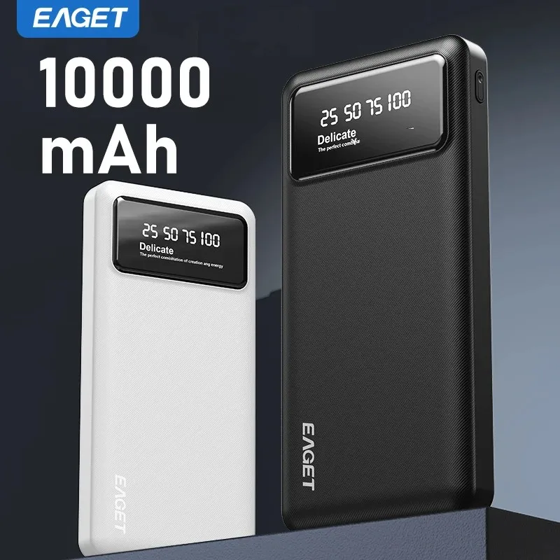 10000mAh Power Bank 12W Fast Charging Portable External Battery for iPhone 16Pro 15 14 13 Xiaomi Switch Samsung