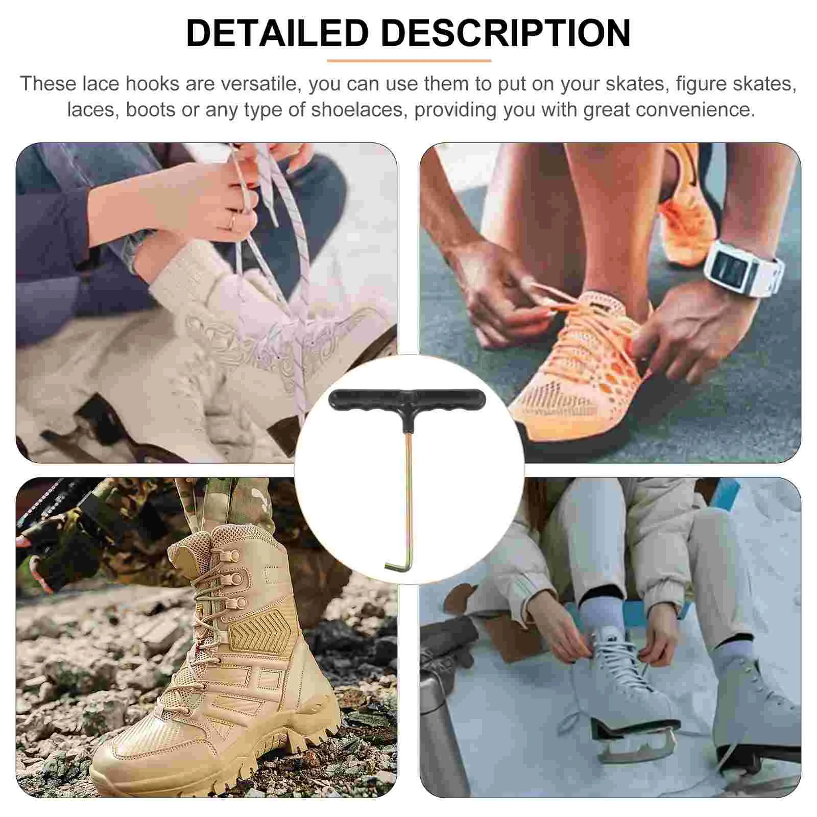 Рисунок 4 - Т-образные пластиковые шнурки для