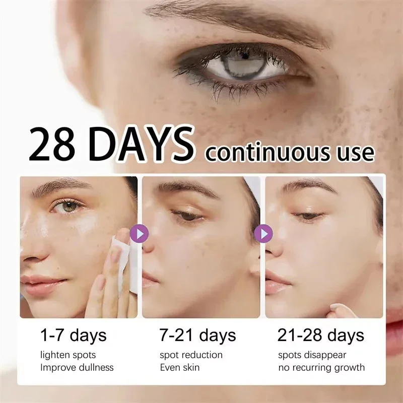 Powerful Dark Spots Remover Whitening Serum Face Freckle Melanin Correcting Anti Pigmentation Brighten Skin Beauty Care Essence 6