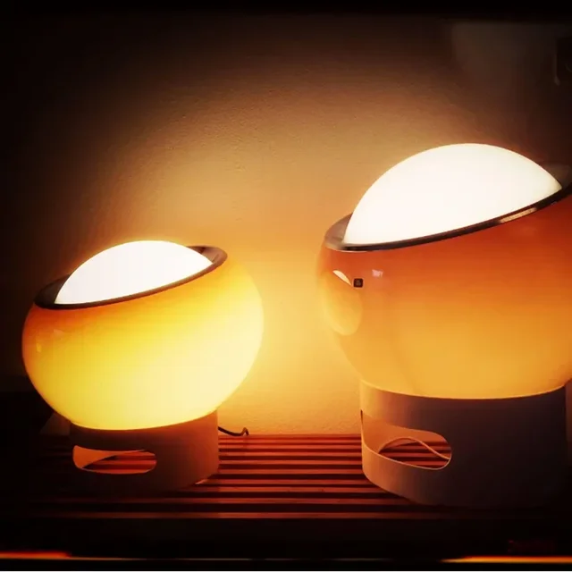 Creative Glass Eggshell Table Lamp Desktop Art Deco Mood Light LED Bedside Lamp Modern Floor Lamp for Living Room Home Decor
