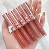 Velvet Matte Liquid Lipstick 5 Colors Sets Waterproof Lip Gloss Beauty Girl Makeup Nude Lip Tint Long-lasting Lip Makeup Sets 2