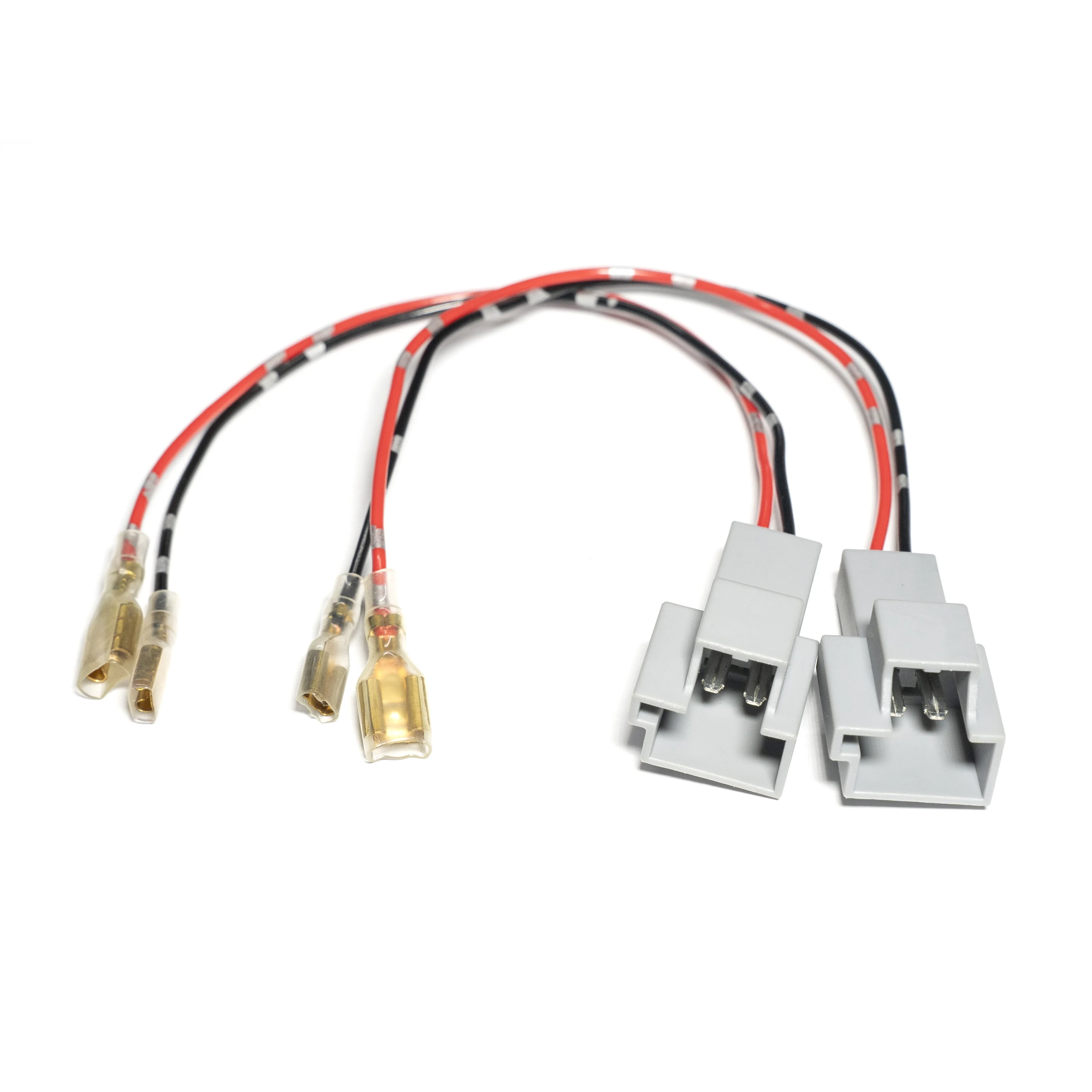 2Pcs Car Audio Auto Speaker Lossless Cable Link Adapter Staffa Rame Tweeter Bass Wire Plug Per Volvo Xc90 Xc60 Xc40 S90 V90