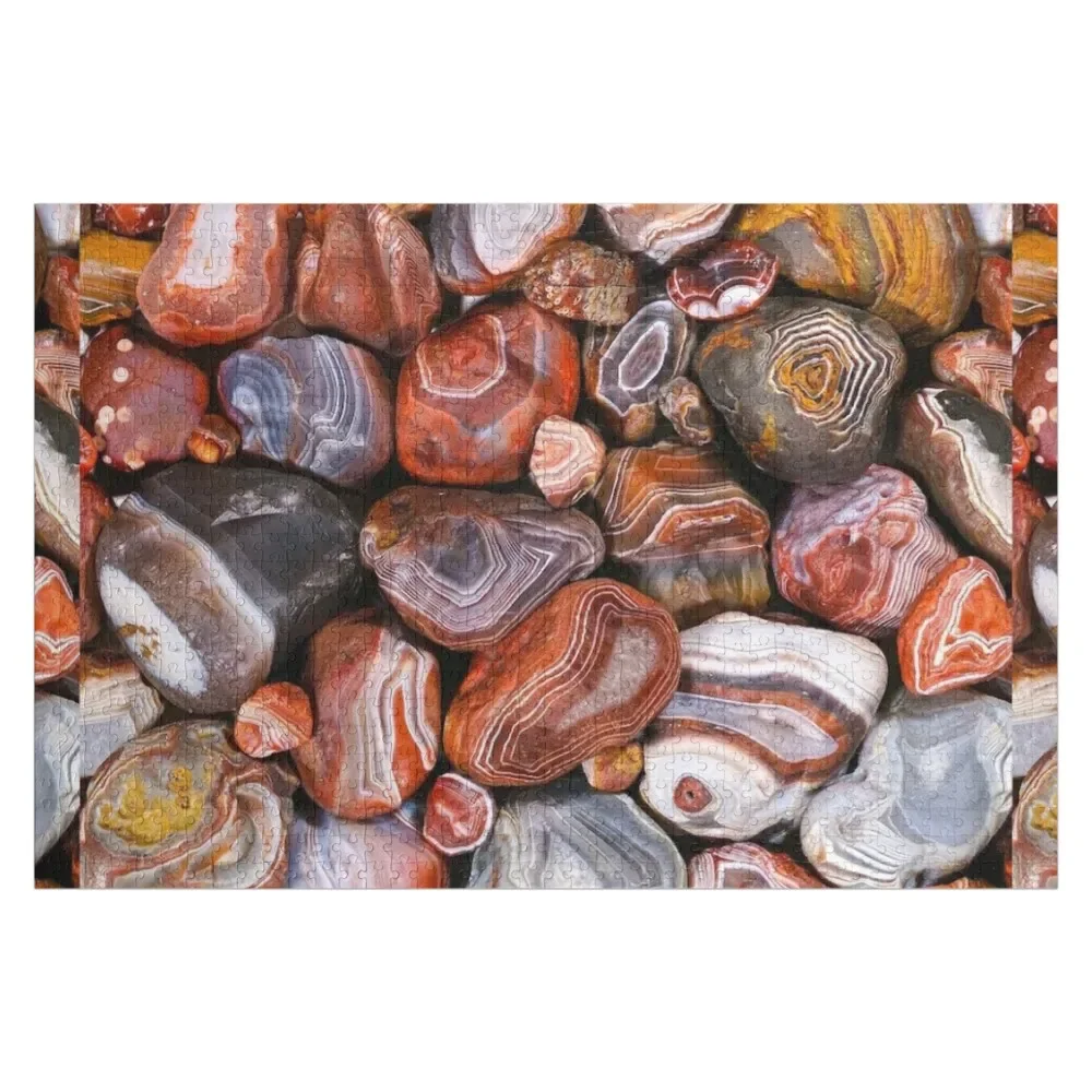 

Lake Superior Agates Jigsaw Puzzle Iq Jigsaw For Kids Christmas Toys Puzzle