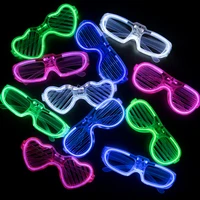 1 Pc Party Glow in the Dark Glasses Light Up LED Glasses Neon Party Favors Sunglasses Party Decor Party Supplies